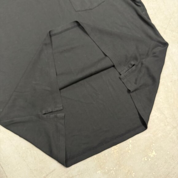 John Varvatos USA Polo Shirt Short Sleeve 100% Cotton Stretch Black Large - Picture 6 of 9